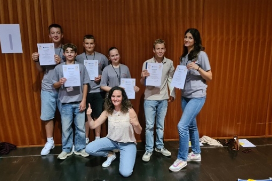 Schulsanitätsdienst bei 