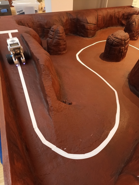 Mars Rover in Action