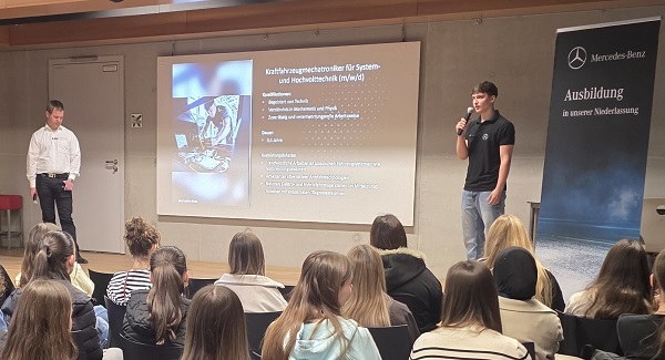 Mercedes-Benz informiert über Karrieremöglichkeiten 