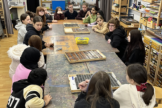 Druckwerkstatt Tische