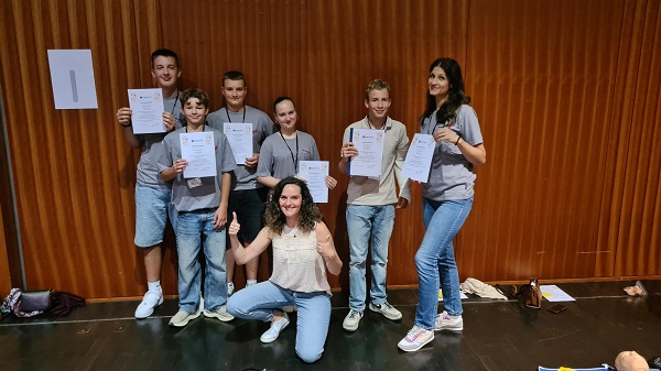 Schulsanitätsdienst bei 