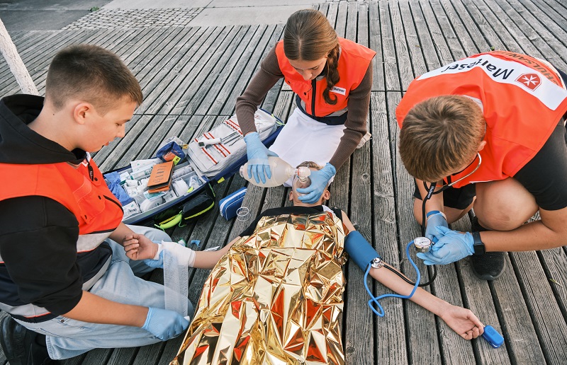 Projekt “Herzsicher in der Schule” 