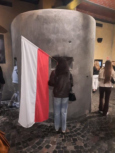 warschau Museum Flagge