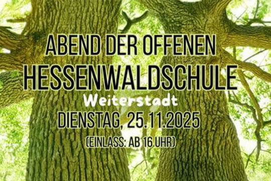 Abend der offenen Hessenwaldschule am 25.11.2025